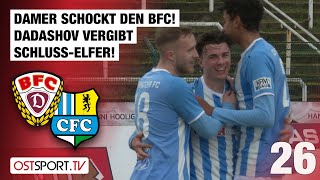 Damer schockt den BFC Dadashov vergibt SchlussElfmeter BFC  Chemnitz  Regionalliga Nordost [upl. by Ziza]