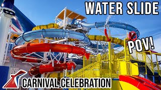 Carnival Celebration Waterslide [upl. by Jerusalem]