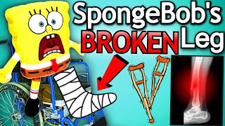 SpongeBob’s Broken Leg  SpongeBob Plush [upl. by Enyahs]