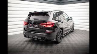 Maxton Design Bmw X3 G01 Standaard Splitter Spoiler Voorspoiler Diffuser Sideskirt [upl. by Haag838]