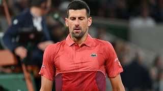 Novak Djokovic abandona Roland Garros com uma lesão no joelho [upl. by Anidam]