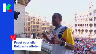 Een olympisch feestje op de Grote Markt [upl. by Kcir597]