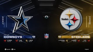 Dallas Cowboys at Pittsburgh Steelers [upl. by Irianat375]