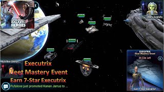 \ Star Wars Galaxy of Heroes  Executrix Fleet Mastery Event [upl. by Rehoptsirhc]