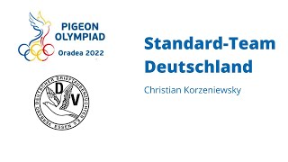 Brieftaubenolympiade 2022StandardChristian Korzeniewsky [upl. by Enoyrt]