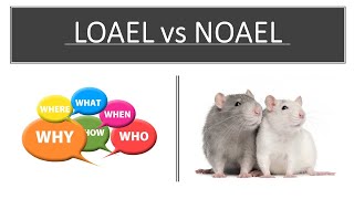 G T7 What is NOAEL and LOAEL General Toxicology Module 7 [upl. by Olshausen]