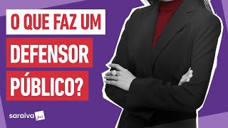 O que faz um DEFENSOR PÚBLICO 🤔 [upl. by Nollaf]