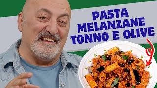 Pasta melanzane tonno e olive [upl. by Narf]