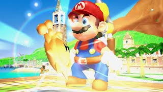 Super Mario Sunshine HD  All Delfino Plaza Shines [upl. by Etireuqram]