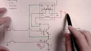 How to Build a Selectable Latching Relays Circuit  Part 2C  Low Side Switching [upl. by Nehr]