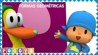 🎓 POCOYÓ en ESPAÑOL  Aprende Las FIGURAS GEOMÉTRICAS  CARICATURAS y DIBUJOS ANIMADOS educativos [upl. by Bezanson]