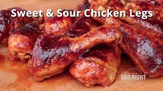 Sweet amp Sour Chicken Legs  Kids BBQ [upl. by Specht20]