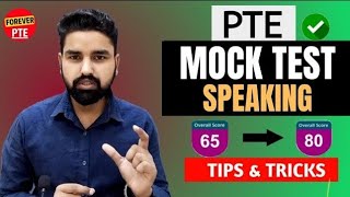 Speaking MOCK Test  PTE  Forever PTE [upl. by Enyale]