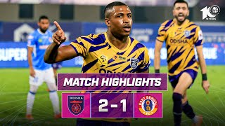 Match Highlights  Odisha FC 21 East Bengal FC  MW 17  ISL 202324 [upl. by Letreece]