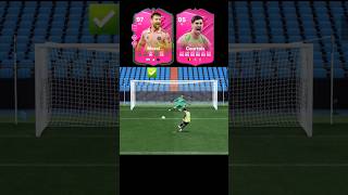 MESSI 🆚 COURTOIS 🔥 messi courtois challenge [upl. by Enineg]