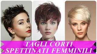 Modelli di tagli corti spettinati femminili 2018 [upl. by Gluck43]