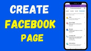 How To Create Facebook Page New Update 2024 [upl. by Kolk]