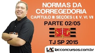 Videoaula 0205  Capítulo III Seções I II V VI VII  Normas da Corregedoria TJSP [upl. by Iroj]