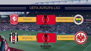 Twente 11 Fenerbahçe  Beşiktaş 13 Eintracht Frankfurt  Avrupa Ligi  Canlı Anlatım [upl. by Lalat]