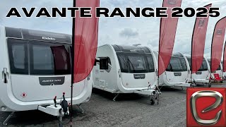 NEW Elddis Avante Caravan Range 2025 [upl. by Ielirol]