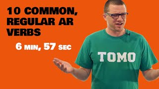 10 Common Regular AR Verbs [upl. by Zeidman175]