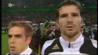 Germany  Wales national anthems [upl. by Sdlonyer]