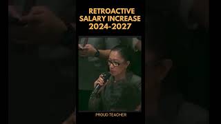 Teachers salary increase 20242027 [upl. by Oedama]