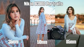 Nikon D3000 Portrait Photography [upl. by Mukund]