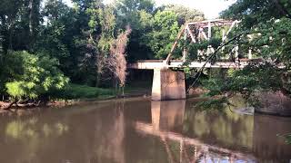 CSX crossing the Neuse River near Goldsboro NC [upl. by Azilef69]