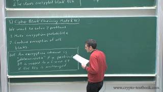 Lecture 9 Modes of Operation for Block Ciphers by Christof Paar [upl. by Esli]