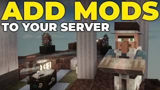 How To Add Mods to a Minecraft Server 1213 [upl. by Nellek]