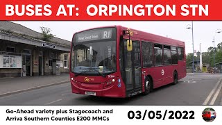 London buses at Orpington Station 03052022 [upl. by Maximo940]