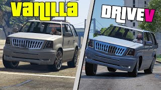 What GTA 5s Handling SHOULD Have Been Like  GTA 5 DriveV Mod [upl. by Annairda]