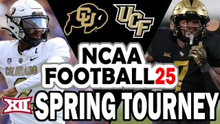 Colorado at UCF  Big 12 Spring Tournament Round 1 NCAA 25 [upl. by Caylor]