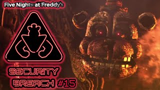 Five Nights at Freddys Security Breach Part 15  THE SECRETS UNDERNEATH THE PIZZAPLEX [upl. by Llerrat254]