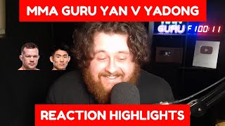 THE MMA GURU UFC 299 Petr Yan v Song Yadong Fight Reaction Highlights [upl. by Yelekalb]