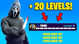 Fortnite BEST SEASON 4 CHAPTER 4 AFK XP GLITCH In Chapter 4 900000 XP [upl. by Rossi]