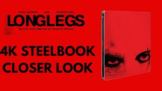 Longlegs 4K Steelbook CLOSER LOOK [upl. by Nylahsoj]