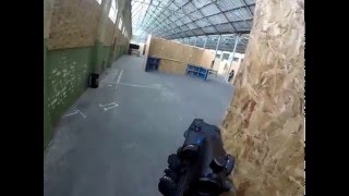 KitCam Krytac PDW  Strikeforce airsoft Gloucester Feb 2016 [upl. by Tierell]