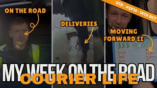 SLOW WEEK · WEEK IN A LIFE OF A COURIER  HAF Logistics  OTR · EP10 [upl. by Zaller]