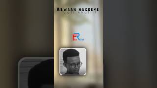 Abwaan nageeye x cali khaliif gabay khatar ah [upl. by Leeke]