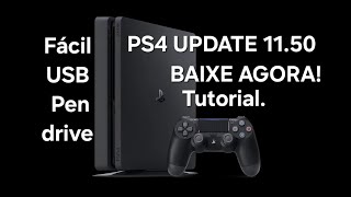 PS4 UPDATE 1200  COMO BAIXAR ATUALIZAÇÃO NO PC  usb pen drive [upl. by Reviere]