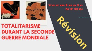 Les régimes totalitaires dans la seconde Guerre mondiale hitler stalin Révision Terminale STMG [upl. by Oiluarb395]