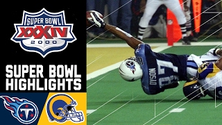 Super Bowl XXXIV Recap Rams vs Titans  NFL [upl. by Hirza464]