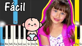 Fábrica de Bebés 👶🏼  Saritah bebé  TUTORIAL DE PIANO FÁCIL [upl. by Grishilde]