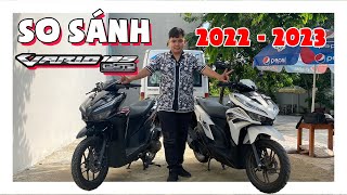 ĐÁNH GIÁ CHI TIẾT VARIO 125 NEW 2023 VS VARIO 125 2022 có thực sự đẹp [upl. by Doherty757]