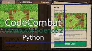 CodeCombat Level 35 Python Computer Science 2 Tutorial with Answers [upl. by Rangel684]