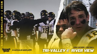 Offense Reigns Supreme for TriValley in 590 Victory Over River View 🏈 [upl. by Remmus175]