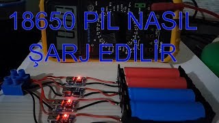 18650 Lithium ion Pil nasıl şarj edilir DIY Tp 4056 Şarj Devresi Kendin Yap  🇹🇷 [upl. by Ettenor986]