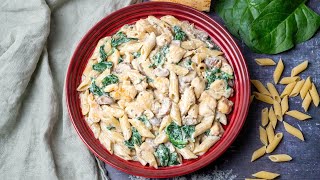 Chicken Florentine Pasta [upl. by Marvella]